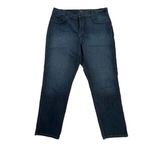 NYDJ Lift Tuck Technology Straight Leg Jeans Size 16 Women's